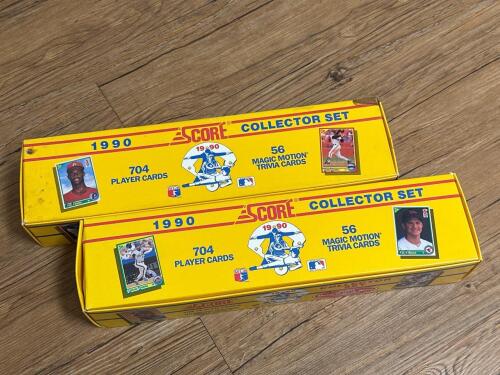 1990 Score Baseball Card Collector Sets