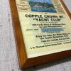 Copple Crown Mt. Yacht Club Framed Advertisement and Grover Pirates' Den Sign - 4