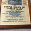 Copple Crown Mt. Yacht Club Framed Advertisement and Grover Pirates' Den Sign - 6