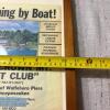 Copple Crown Mt. Yacht Club Framed Advertisement and Grover Pirates' Den Sign - 8