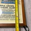 Copple Crown Mt. Yacht Club Framed Advertisement and Grover Pirates' Den Sign - 9