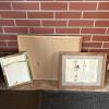 Framed Manchester NH Landmarks and Baker's Singing Orchestra Photograph - 2