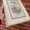 Framed Manchester NH Landmarks and Baker's Singing Orchestra Photograph - 3