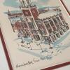 Framed Manchester NH Landmarks and Baker's Singing Orchestra Photograph - 4