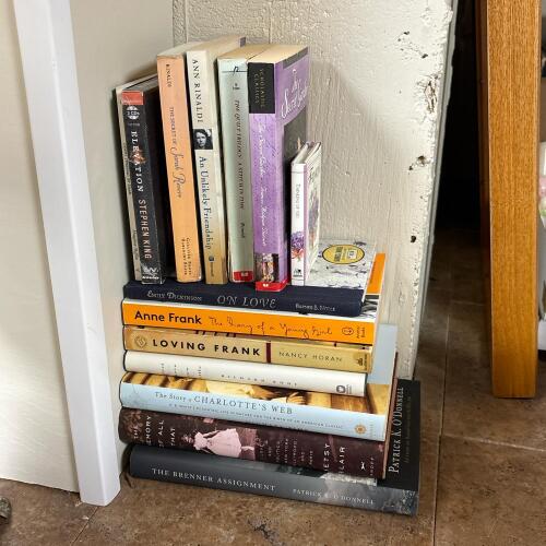Selection of Hardcover and Paperback Books Including Fiction, Non-Fiction and Classics