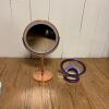 Table Lamp, Vanity Mirrors and Acrylic Organizer Bundle - 5