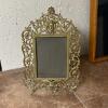 Ornate Brass Tabletop Picture Frame
