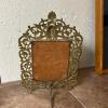 Ornate Brass Tabletop Picture Frame - 2