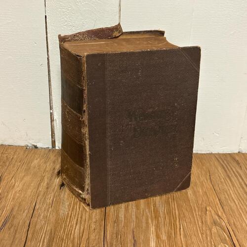 1893 Webster's Dictionary by Noah Webster Hurst and Company