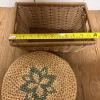 Six Assorted Woven Baskets - 9