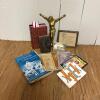 Religious Books and Devotional Items Lot