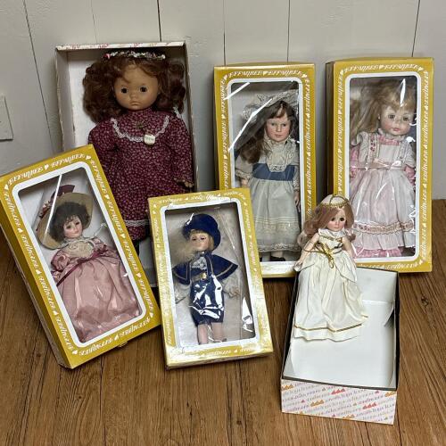 Vintage Collector Doll Lot- Five Effanbee and One Max Zapf Doll