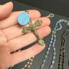Catholic Rosaries, Crucifixes, and Religious Medals Assortment - 7