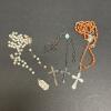 Religious Jewelry Lot with Sterling Silver Crosses