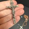 Religious Jewelry Lot with Sterling Silver Crosses - 5