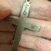 Religious Jewelry Lot with Sterling Silver Crosses - 6