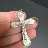 Religious Jewelry Lot with Sterling Silver Crosses - 9
