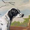 Painting of Pointer Dog in Field, 24"x19" - 3
