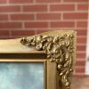 Pair of Gilt Ornate Framed Landscapes, 13"x23" - 6
