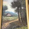 Pair of Gilt Ornate Framed Landscapes, 13"x23" - 9