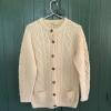 Glencraft Handknits Irish Wool Cardigan Sweater