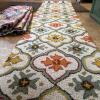 Threshold Floral Runner Rug & Mudhut Curtain Panels - 3