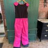 Arctix Kids Pink Insulated XL Snow Bib Overalls - 6