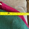 Hand-Knit Crewneck Sweaters in Red and Green - 14