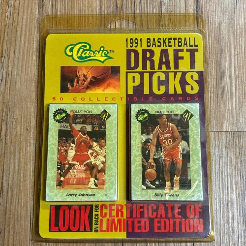 Classic 1991 Basketball Draft Picks Limited Edition Card Set