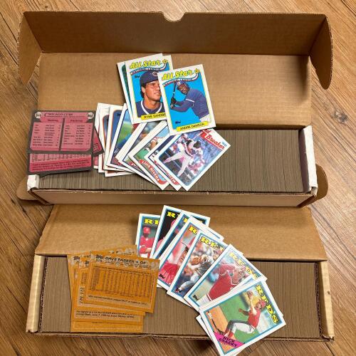 Topps 1988 & 1989 Baseball Card Sets