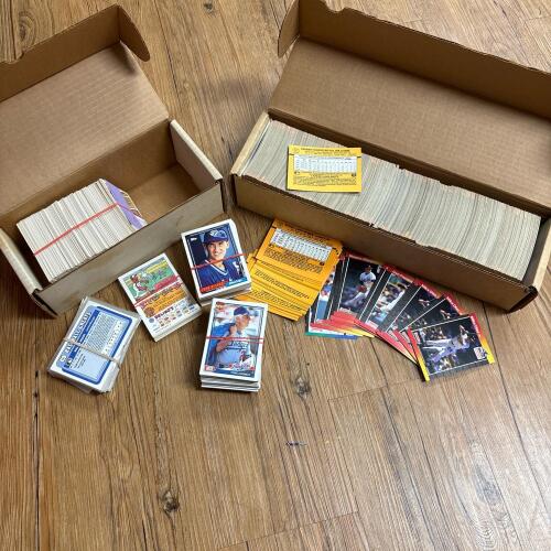 Topps & Donruss Baseball Cards, Early 1990s
