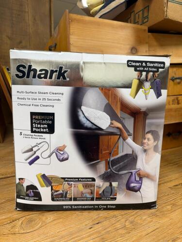 Shark Multi-Surface Portable Steam Cleaner with Accessories