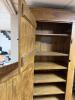 Primitive Wooden Cabinet with Iron Hardware - 3