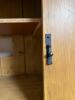 Primitive Wooden Cabinet with Iron Hardware - 5