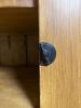 Primitive Wooden Cabinet with Iron Hardware - 6