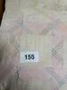 Handmade Patchwork Quilt in Pastel Churn Dash Pattern - 9