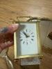 Vanity Accessories, Brass Hand Mirror, Montreux Carriage Clock, Manicure Set - 10
