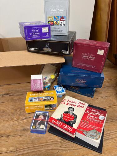Trivial Pursuit and Games Lot