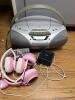 Sony CD Stero and Children's Headphones