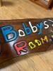 Handcrafted Wood Plaque Bobby's Room with Peanuts Characters - 3