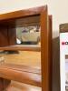 Mid-Century Modern Wall Shelf with Mirror Back - 3
