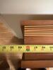 Mid-Century Modern Wall Shelf with Mirror Back - 5