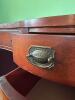Mahogany Bow Front Desk in Hepplewhite Style - 7