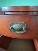 Mahogany Bow Front Desk in Hepplewhite Style - 8