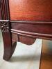 Mahogany Bow Front Desk in Hepplewhite Style - 10