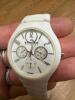 Skagen Denmark White Ceramic Multifunction Watch - 5