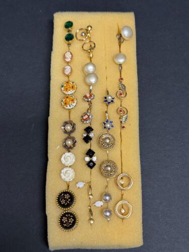 Vintage Costume Clip-On Earrings