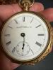 American Waltham Pocket Watch in Ornate Gold-Filled Case - 2