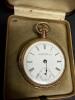 American Waltham Pocket Watch in Ornate Gold-Filled Case - 10