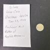 Antique Engraved Silver Love Token Coin - 3